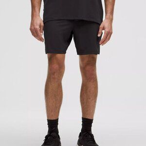 NWT Mens Lululemon T.H.E. Nulux Lined Short 7” Large - Black
